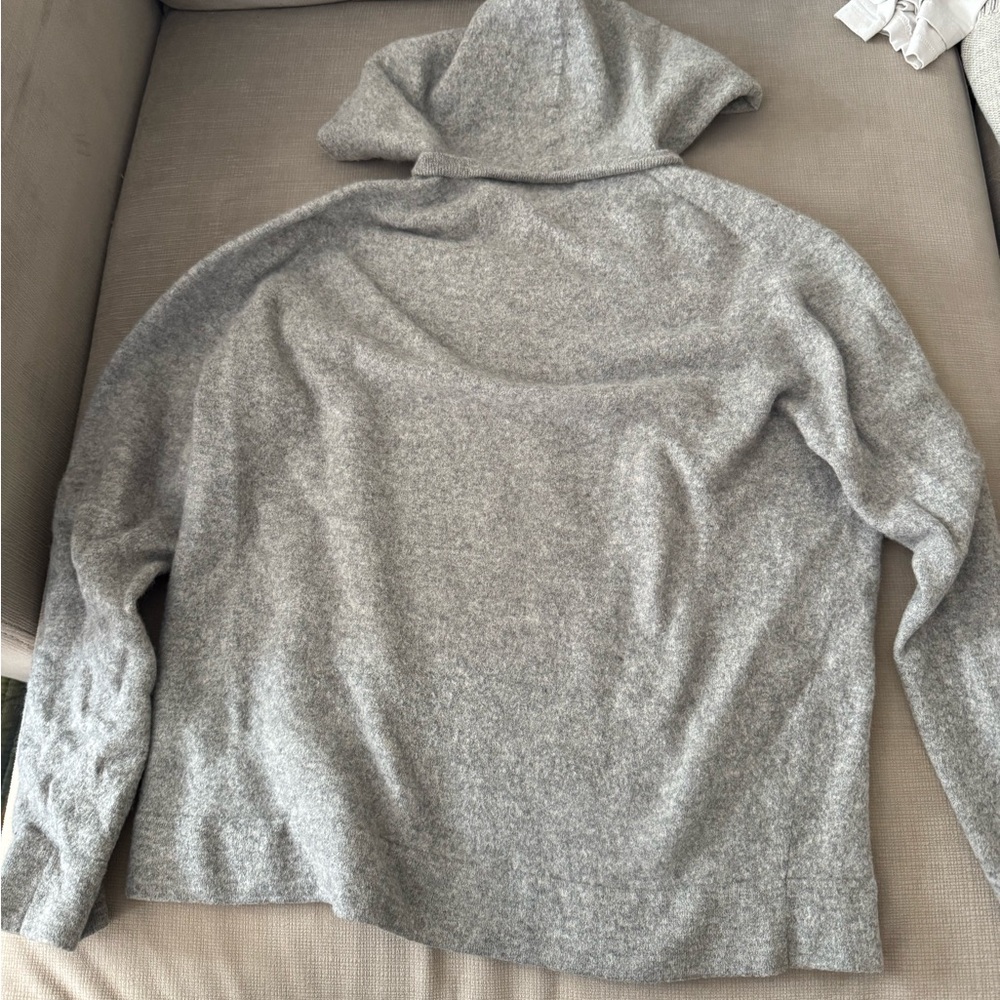 Faconnable Light Gray Hooded Utility Jacket - Picture 3 of 4